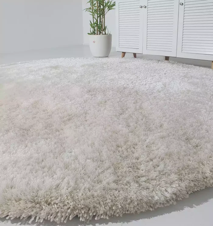 Soft shaggy rug with plush texture, cozy comfort, and stylish design for modern home décor.