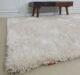 Ramsha Home White Shaggy Rug - Enhancing Workspace Comfort