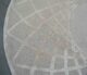 Luxury handmade rug Dubai, circular tufted carpet for living room and bedroom, stylish rugs UAE home décor.