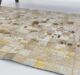 Stylish multi color leather rug - LR 015 (80x200cm) by Ramsha Home