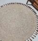 Natural Circular Braided Rug BR-082 - Ramsha Home