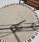 Natural Circular Braided Rug BR-082 in Sunlight - Ramsha Home
