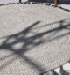 Sunlit White and Green Braided Rug - Ramsha Home