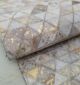 Close-Up View of Luxurious Leather Floor Rug LR-006 - Ramsha Home