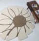 Hand Tufted Multi Color 200 cm Round Rug with Design Number HTW-58 by Ramsha Home