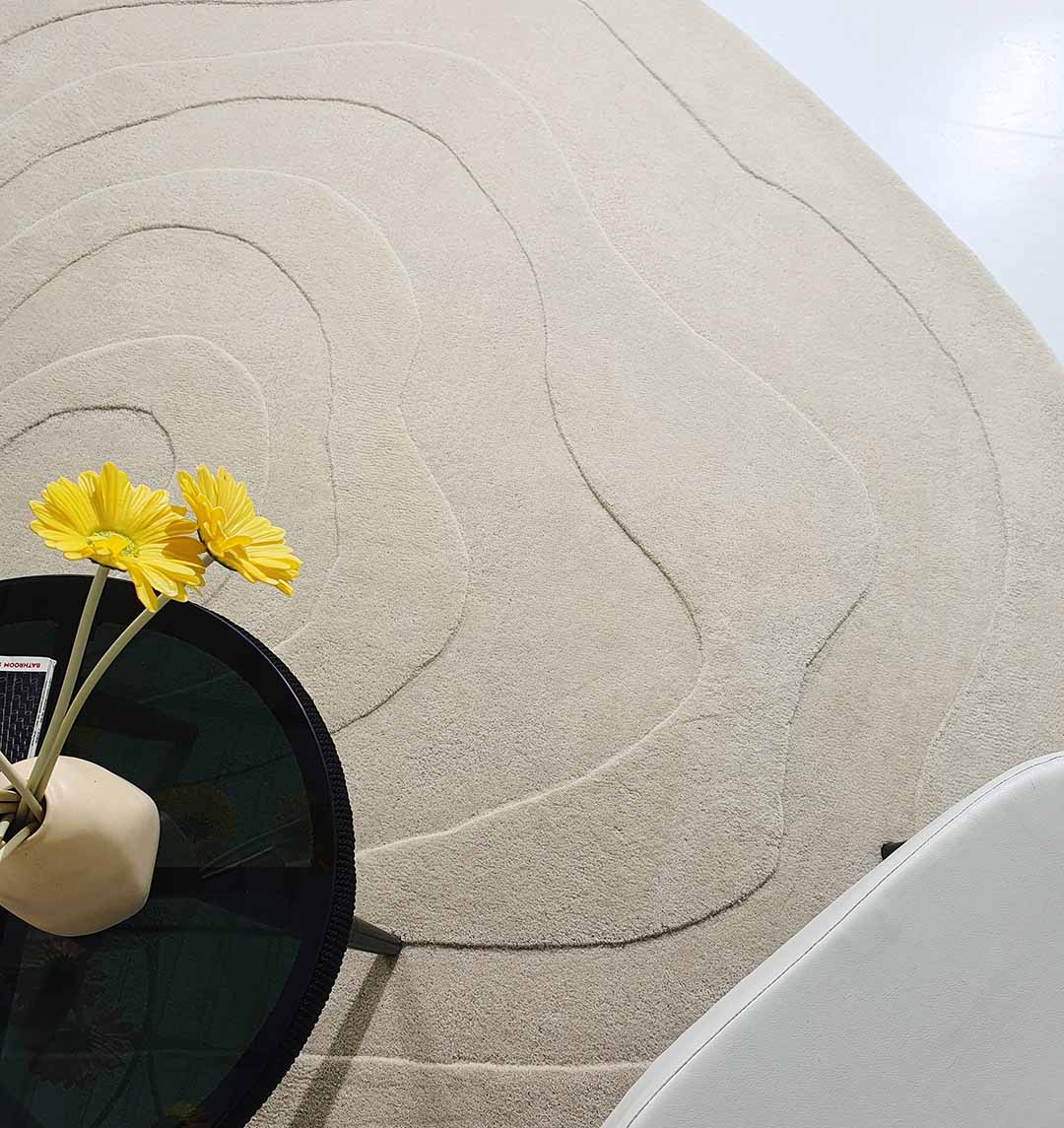 Ramsha HTW-63 (6) Luxurious Multi Color Round Handmade Rug - HTW 63 (200cm) - Image 3