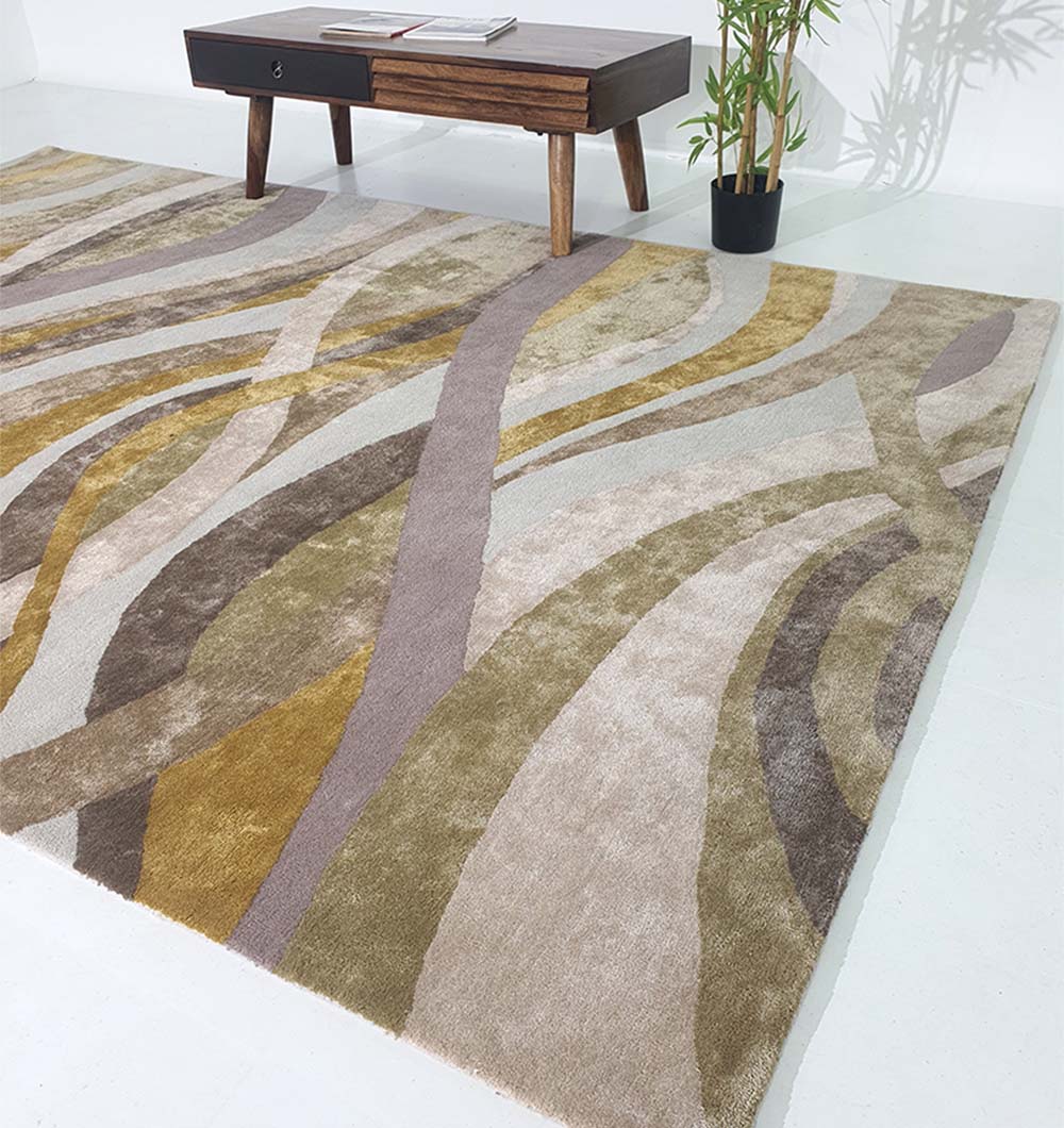 Handcrafted Wool & Cotton Multi-Colored Rug HTWV-66 - Ramsha Home Handcrafted Wool & Cotton Multi-Colored Rug HTWV-66 - Ramsha Home