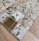 Multi color leather floor rug - LR 015 (200x300cm) by Ramsha Home