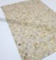 Premium quality multi color leather area rug - LR 015 (200x300cm) by Ramsha Home