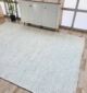 Versatile indoor decor woven rug in natural white color - SR 058 (170x240cm) by Ramsha Home