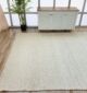 Elegant natural off white woven rug for indoor decor - SR 059 (170x240cm) by Ramsha Home