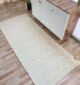 Contemporary off white color woven rug for indoor decor - SR 059 (80x200cm) by Ramsha Home