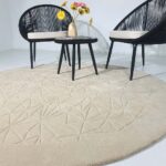 Beautiful Multi Color Indoor Decor Round Handmade Rug - HTW 65 (200cm)