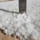 Pile Height Display of White Shaggy Rug by Ramsha Home