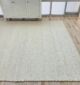 Premium natural off white color woven rug - SR 059 (170x240cm) by Ramsha Home