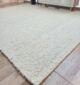 Versatile indoor decor woven rug in natural off white color - SR 059 (170x240cm) by Ramsha Home