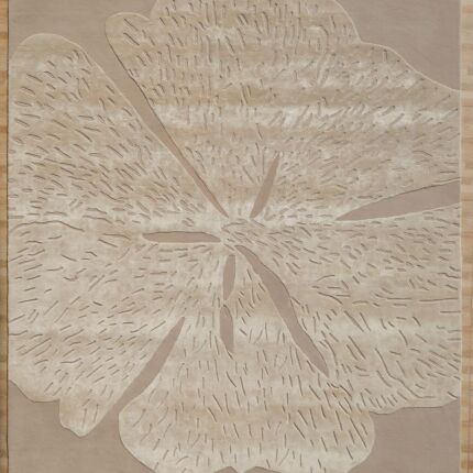 Handmade rug highlighting exquisite weaving, artisanal craftsmanship, and timeless elegance