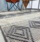 Elegant natural wool and cotton woven rug for home decor - SRN 003 (250x350cm) by Ramsha Home