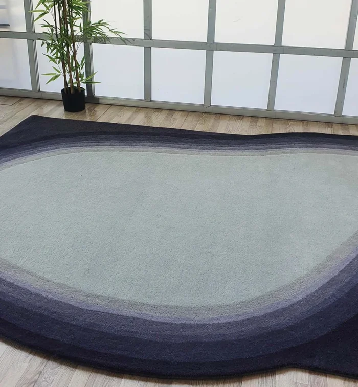 Handmade living room rug UAE – Ramsha Home رمشا المنزل