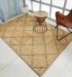 Natural jute rug perfect for the dining room - BR 084 (170X240cm) by Ramsha Home