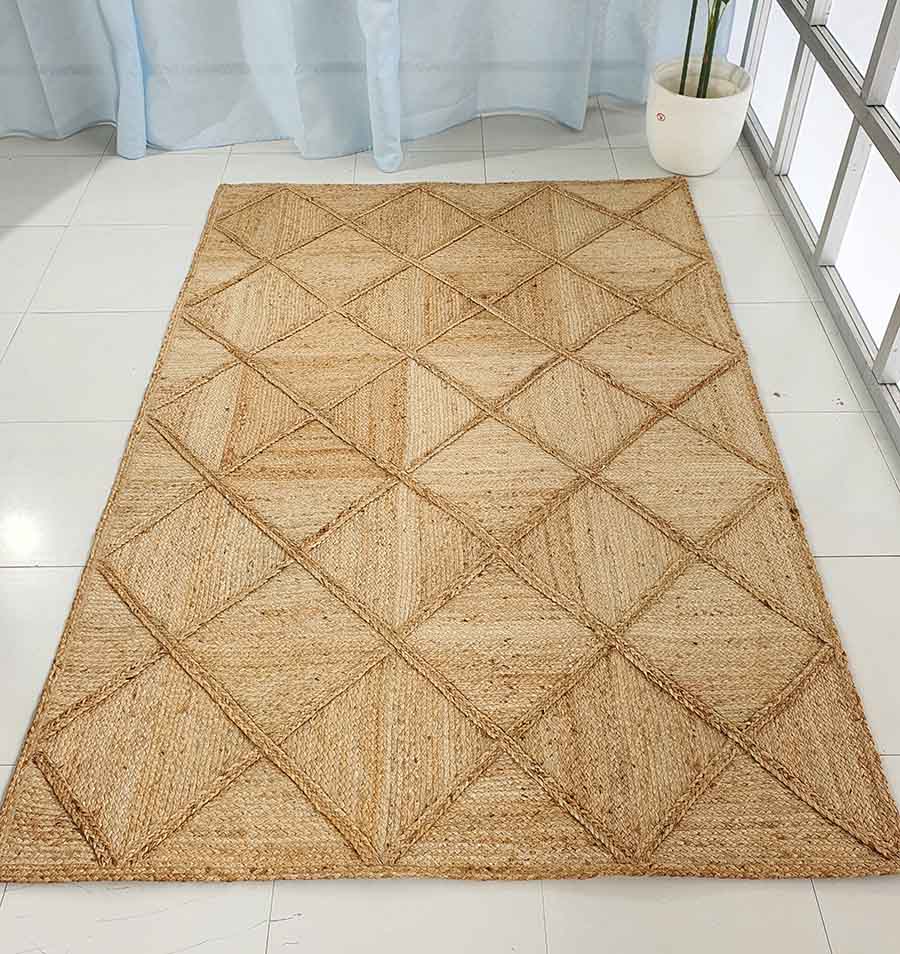 Kids Room Eco-Friendly Jute Rug - BR 084 (170X240cm) by Ramsha Home Eco-friendly braided jute rug for the kids room - BR 084 (170X240cm) by Ramsha Home