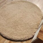 Soft and Plush Round Shaggy Rug for Living Room