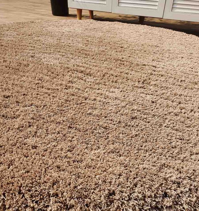 High-Quality Round Shaggy Rug for Living Room