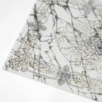 Stunning beige Turkish machine made rug for bedroom décor