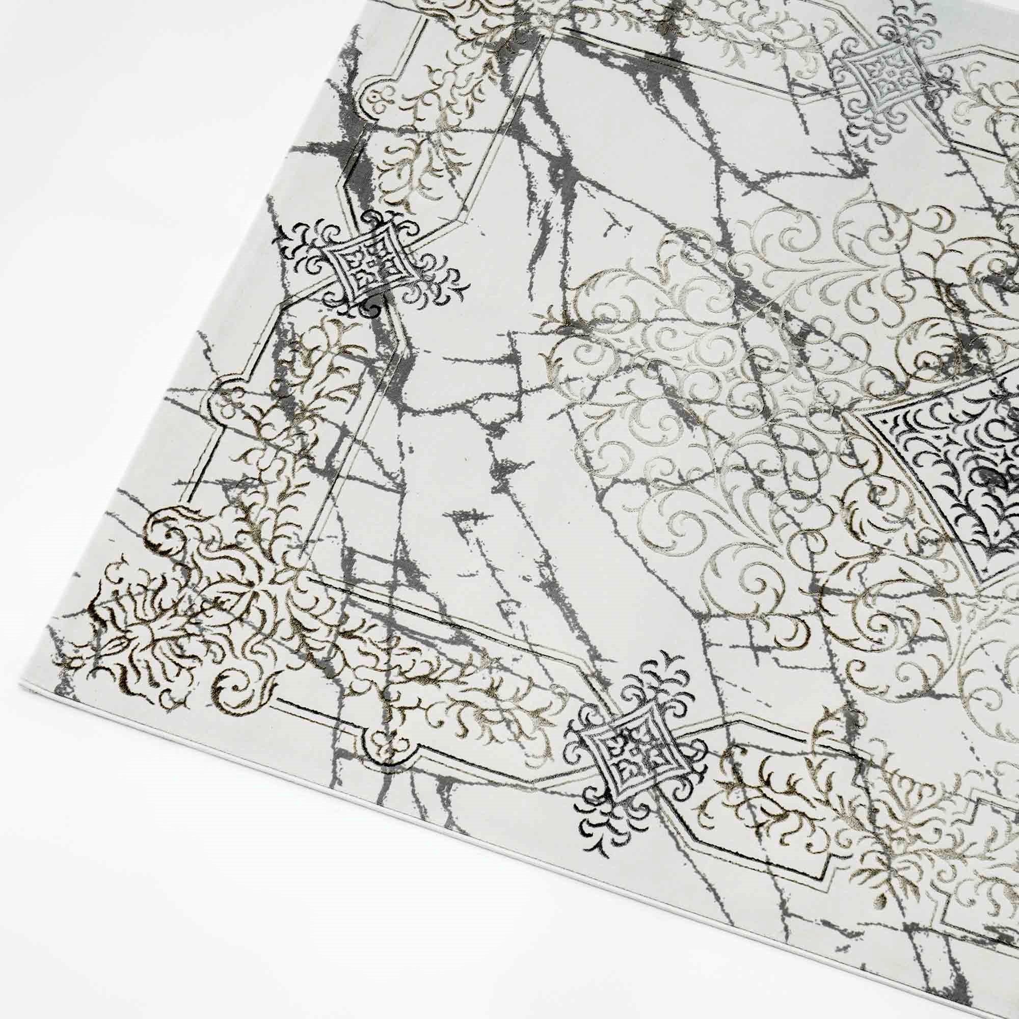 Stunning Beige Turkish Machine Made Rug for Bedroom Stunning beige Turkish machine made rug for bedroom décor