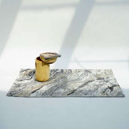 Designer machine made rugs for modern living spaces