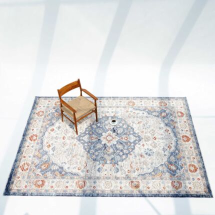 Stunning Texture Turkey Multi Color Machine Made Rug – K856B