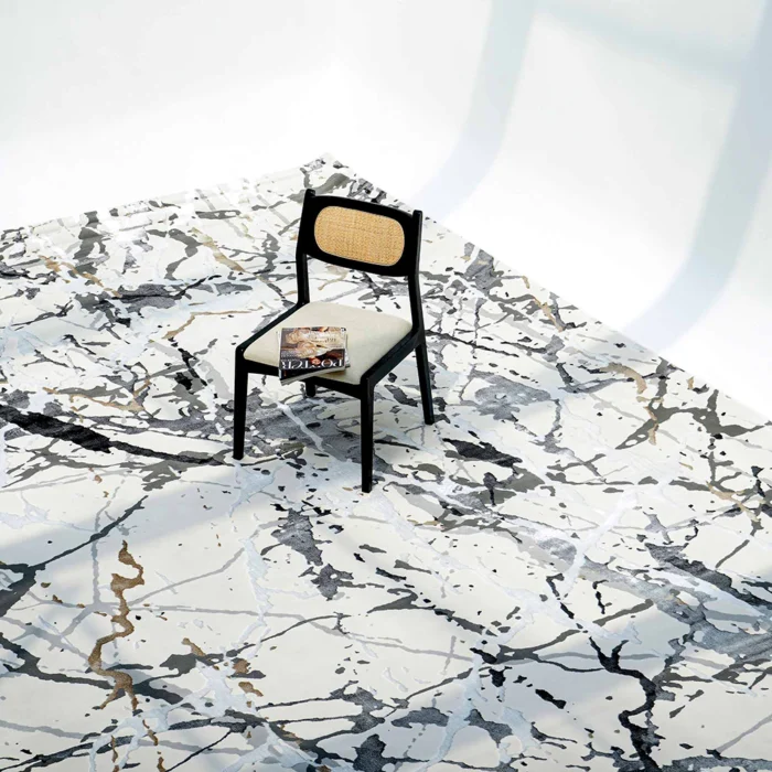 Machine-made rug featuring precision weaving, elegant style, and durable quality for everyday living.