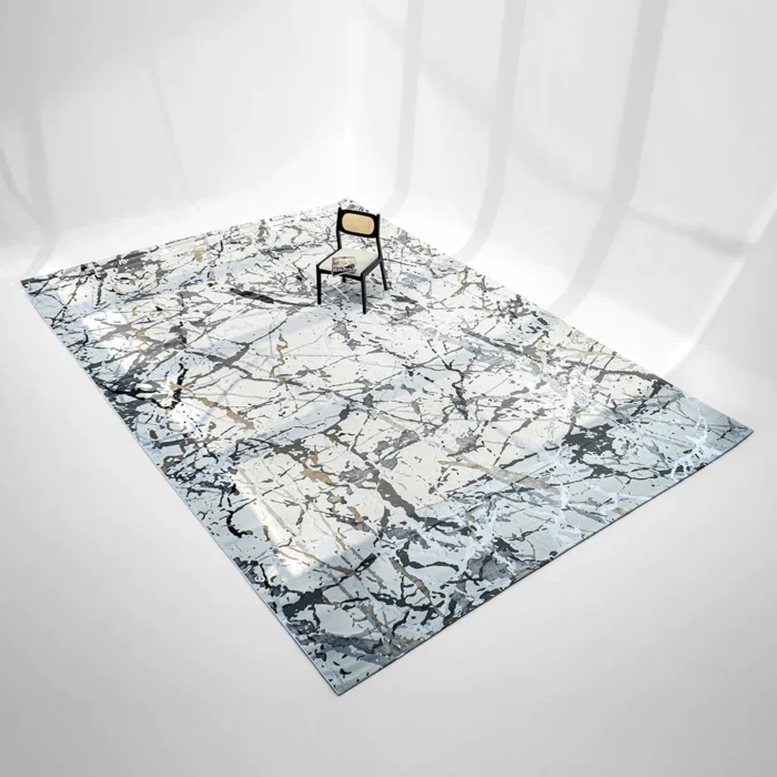 Machine-made rug featuring precision weaving, elegant style, and durable quality for everyday living.