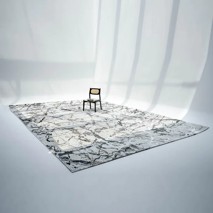 Machine-made rug featuring precision weaving, elegant style, and durable quality for everyday living.