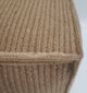 Chic 40x40x40cm natural jute pouf PF-134, handcrafted to provide a modern and sustainable accent for your home decor by Ramsha Home.