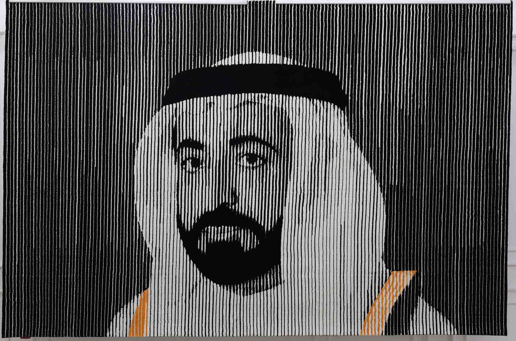 Luxurious Handmade Novara Rug for Drawing Room - CMN 14 (200x300cm) Expensive Handmade Carpet - CMN 14, 200x300cm, for drawing rooms, featuring intricate patterns and rich colors.