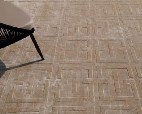 Luxurious Tencel & Cotton Multi Color Handmade Rug - HL 06 (300x400cm)