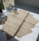 Stunning Off White Color Flower Shape Decor Handmade Rug - HTW 77 (200 cm)
