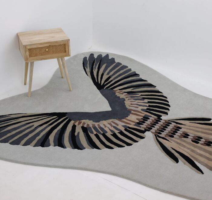 Handmade rug highlighting traditional weaving, timeless artistry, and refined craftsmanship