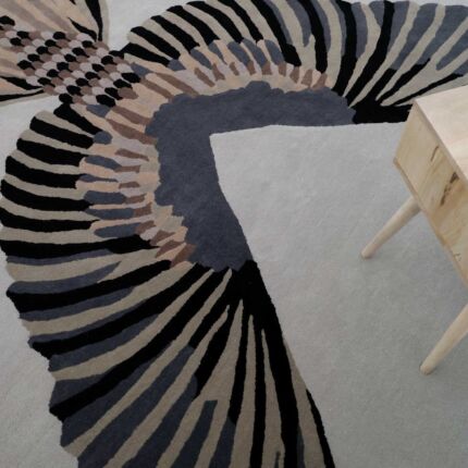 Handmade rug highlighting traditional weaving, timeless artistry, and refined craftsmanship