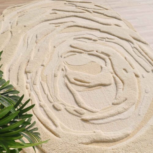 Hand tufted rug featuring luxury finish and premium craftsmanship