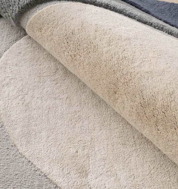 Handmade rug highlighting exquisite weaving, artisanal craftsmanship, and timeless elegance