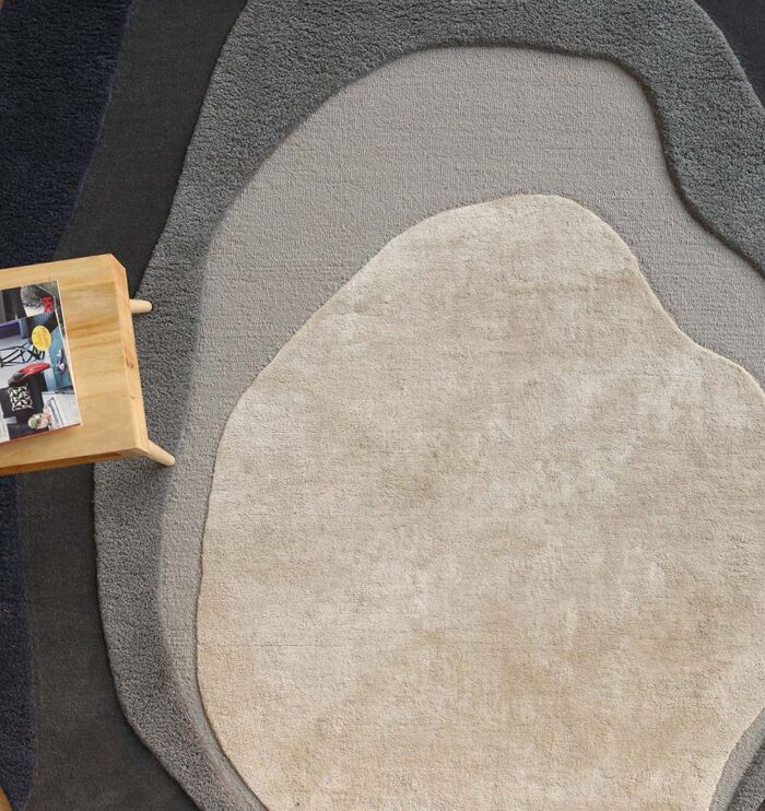 Handmade rug highlighting exquisite weaving, artisanal craftsmanship, and timeless elegance