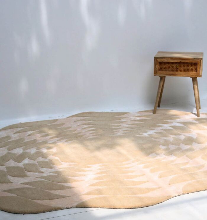 Exquisite rug highlighting timeless artistry, fine craftsmanship, and authentic tradition