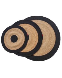 Round Jute Rugs Dubai – Handmade Circle Rugs UAE | Ramsha Home