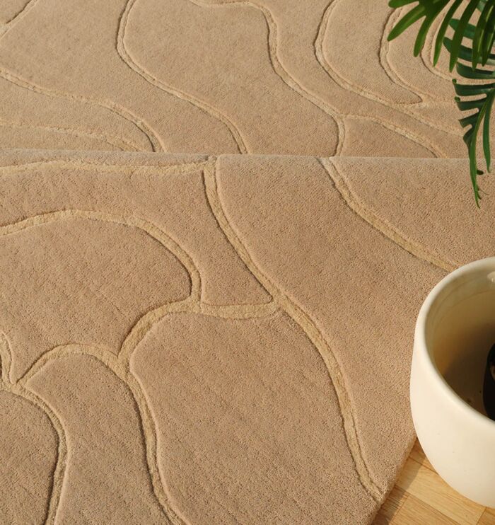 Handmade rug showcasing craftsmanship, rich texture, and timeless style.