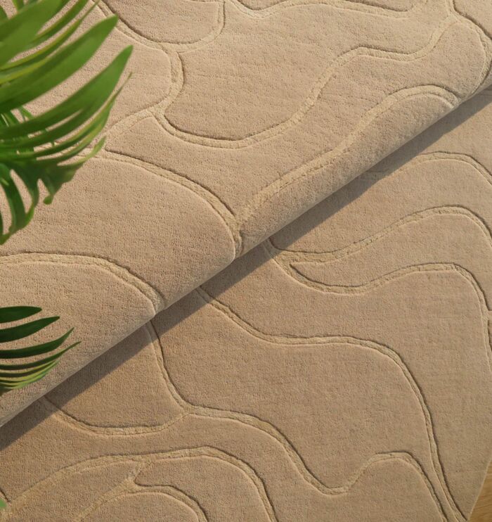 Handmade rug showcasing craftsmanship, rich texture, and timeless style.