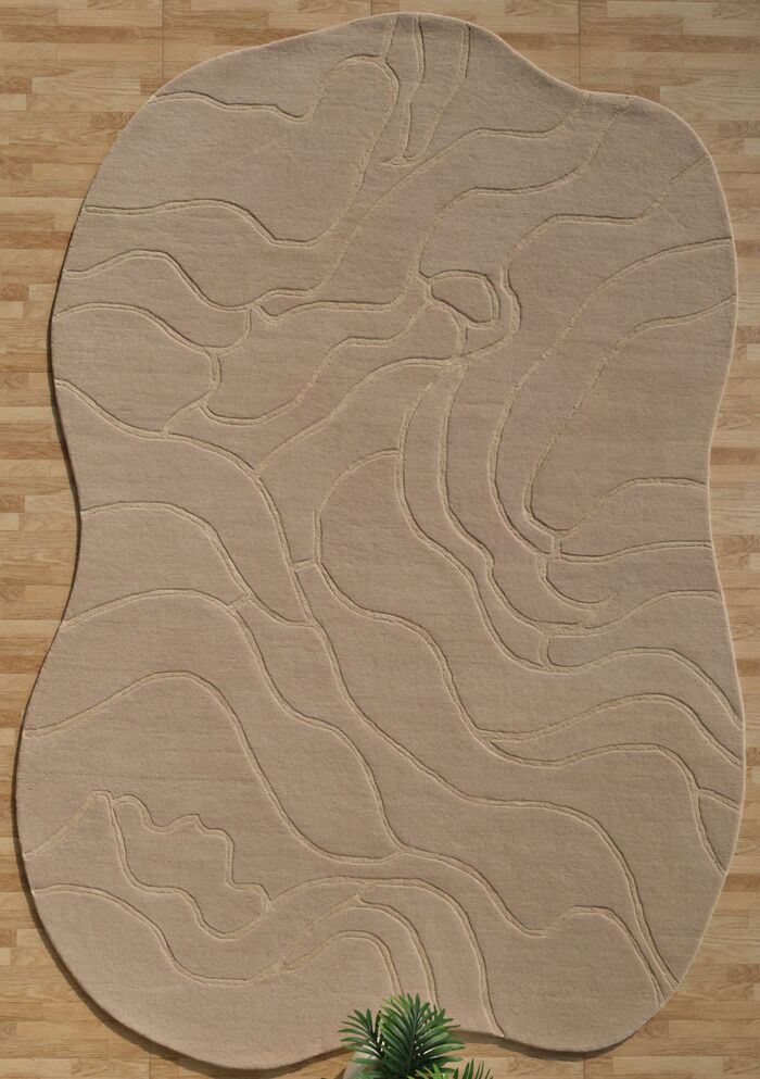 Handmade rug showcasing craftsmanship, rich texture, and timeless style.