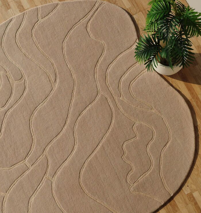 Handmade rug showcasing craftsmanship, rich texture, and timeless style.