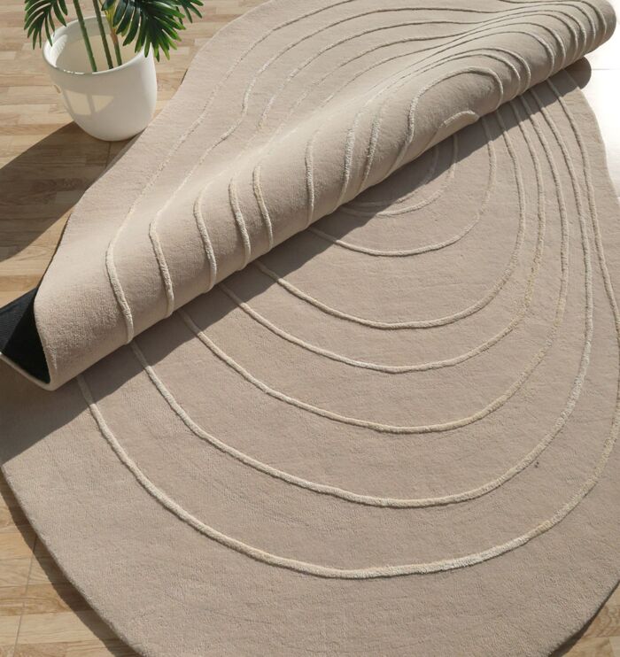 Handmade rug showcasing craftsmanship, rich texture, and timeless style.